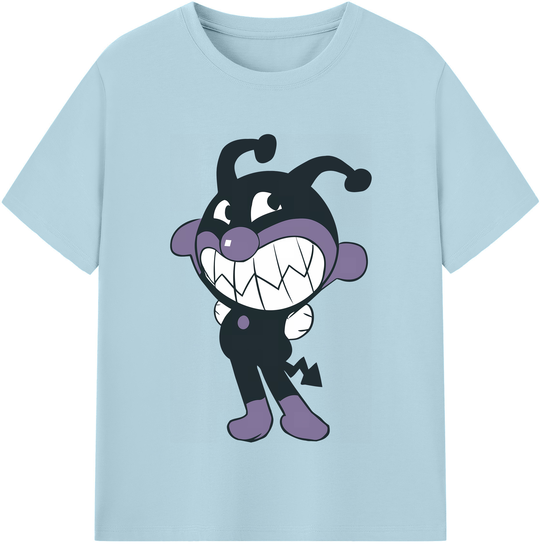 （画像用） アンパンマン Anpanman 綿100％半袖Tシャツ（フロントプリント）